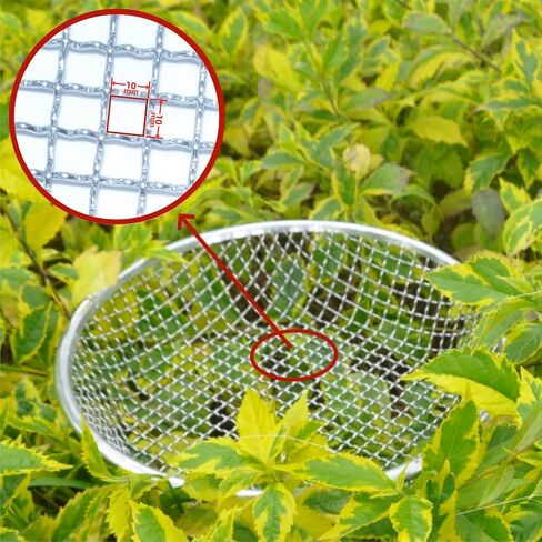 Mesh Gardening Sifter, 6mm Sieve mesh Size， Perfect for 5 Gallon Bucket,for Sand Rocks Dirt Compost (6mm) in Kuwait