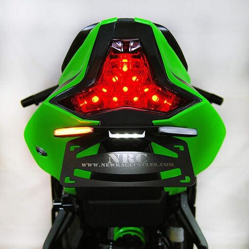 New Rage Cycles Fender Eliminator Compatible With Kawasaki ZX-4R (2023-Present) Tucked in Saudi Arabia