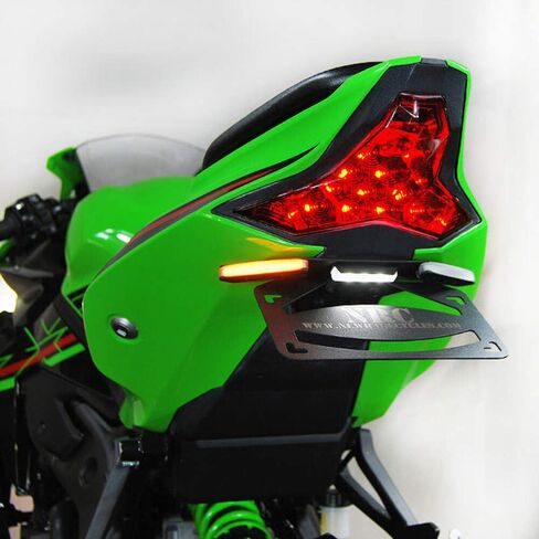 New Rage Cycles Fender Eliminator Compatible With Kawasaki ZX-4R (2023-Present) Tucked in Saudi Arabia