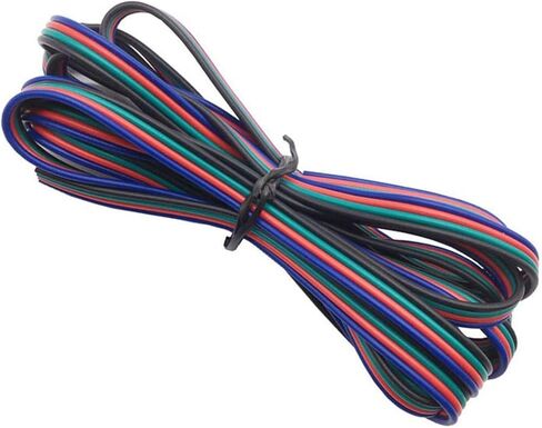 كبل سلك LED 22AWG الصلبة ، 2Pin/3pin/4pin/5pin/6pin ، لـ 5050 2835 5730 مصباح LED ، 1M/5M/10M/20M/50M/100M CONNECTOR LOL in Kuwait