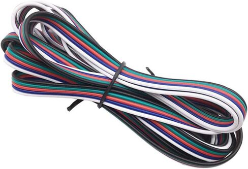 كبل سلك LED 22AWG الصلبة ، 2Pin/3pin/4pin/5pin/6pin ، لـ 5050 2835 5730 مصباح LED ، 1M/5M/10M/20M/50M/100M CONNECTOR LOL in Kuwait