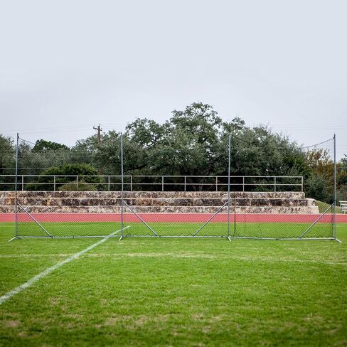 سبورتور سبورت | 10ft × 30 قدم الحاجز باكستوب الشبكة | Multi -Sport ، Soluting Farricade Solution لجميع المستويات - لاكروس ، كرة القدم ، البيسبول والمزيد | حزمة التجميع كاملة in Saudi Arabia