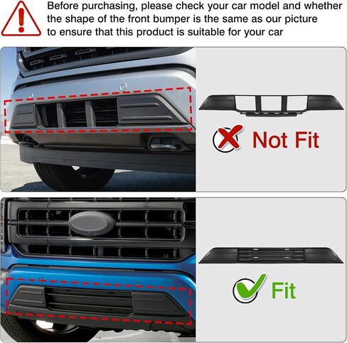 License Plate Frame Bracket Compatible with 2021-2023 Ford F150 2.7L 3.0L 3.5L V6 5.2L V8 Accessories, Front Bumper License Plate Holder Replace for ML3Z-17A385-BB in Saudi Arabia