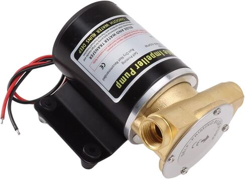 Flexible Impeller Pump Self Priming Water Pump Industrial Grade Brass Construction G1/2 Thread Marine Pump Durable Heavy Duty (RL-BIP2400) in Kuwait