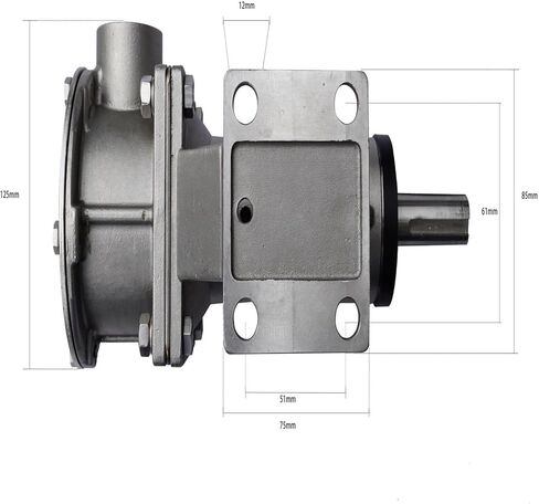 JeeYe Stainless Steel Impeller Pump 1-1/4" FIP-100 for Performance Multi-Function Large Flow Self-Priming Flexible in Kuwait