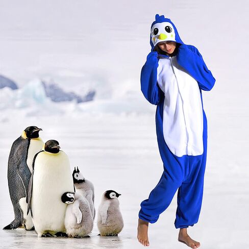 زي فافالاد البالغين البطريق Cosplay Penguin Oneie Sleepwear للنساء الرجال in Kuwait