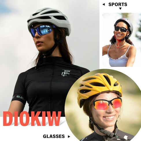Sports Polarized Sunglasses for Men Cycling Running Fishing UV Protection Sun Glasses Lightweight Half Frame Goggles in Kuwait