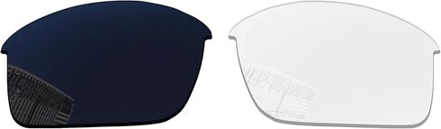 Acefrog 1.8MM Polarized Replacement Lenses for Oakley Bottlecap Sunglasses, Upgraded Material, Polycarbonate 4 Pairs Pitch Black + Star Silver + Winter Sky + Jaffa Orange in Saudi Arabia