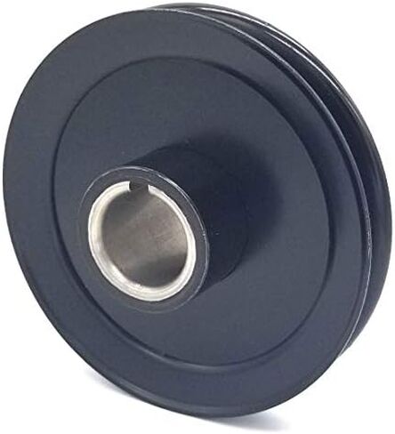5 بوصة ديا 1 1/8 بوصة تحمل الصلب V-Grove Pulley استبدال Hustler 779876 in Saudi Arabia