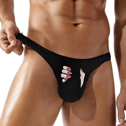 ملابس داخلية ثونغ للرجال ، ملخصات بيكيني G-string ذات الارتفاع المنخفض ، T-Back مثير لصالة الألعاب الرياضية والرياضة in Kuwait