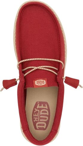 HEYDUDE Men's Wally Canvas Navy Size 12, Men’s Shoes, Slip-on Loafers, Comfortable & Light-Weight in Saudi Arabia