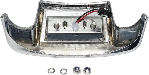 TCT-MOTORPARTS Red Chrome Rear Fender Tip Light Fit For Harley FLSTC Heritage Softail Classic in Saudi Arabia