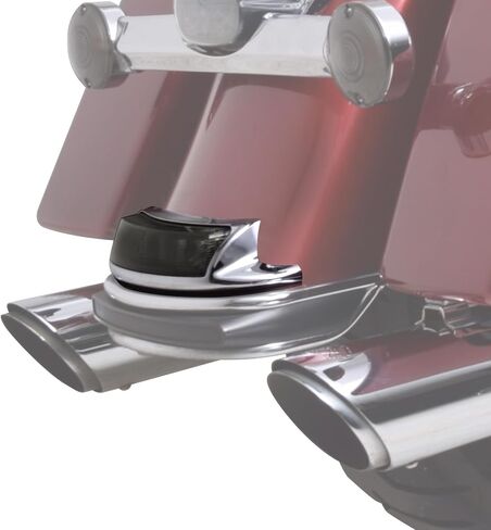 TCT-MOTORPARTS Red Chrome Rear Fender Tip Light Fit For Harley FLSTC Heritage Softail Classic in Saudi Arabia