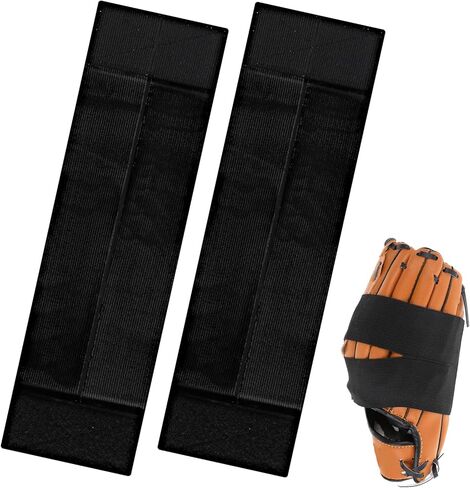 2 pcs قفازات الغلاف شريط القفازات البيسبول والكرة اللينة وبيسبول قفاز القفازات مرنة التفاف قفازات البيسبول قفازات للبيسبول للاطلاع على الجيب المتشكل بسرعة جميع القفازات in Saudi Arabia