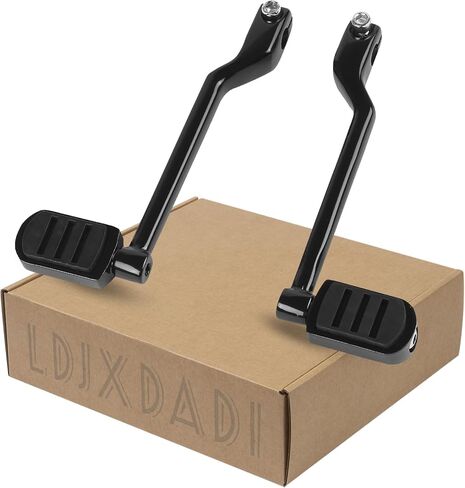 Heel Toe Shifter Lever Pegs,Front Rear Shift Peg Fit for Harley Touring Street Glide Road King Road Glide Electra Glide 1988-2024, FL Softail 1986-2017, Trike 2008-2024 Chrome in Saudi Arabia