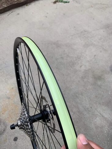 WOD PSTC45 Tubeless Bike Rim Strapping Tape, Ivory - 3/4" x 60 yds. Tensilized Polypropylene Film for Bundling, Reinforcing, Holding, Securing, & Palletizing Applications in Saudi Arabia