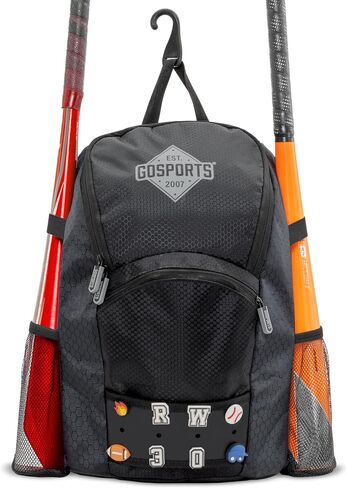 GoSports Youth Baseball and Softball Bag with Customizable Charm Panel in Saudi Arabia