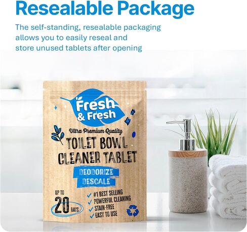 Disposable Toilet Bowl Cleaners(10 Tablets) Odor Eliminator, Fresh Scent, Multipurpose Residential and commercial Toilet Cleaners 2-3 week Lasting Toilet Bowl Cleaner in Saudi Arabia