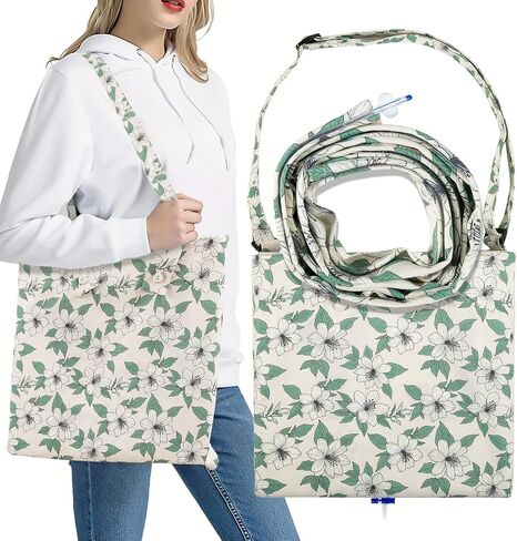 Catheter Bag Holder for 2000ml Catheter Bags,Catheter Bag Covers with Floral Pattern,Urine Bag with Adjustable Strap,Catheter Supplies for Urinary Incontinence Patients (Floral) in Saudi Arabia