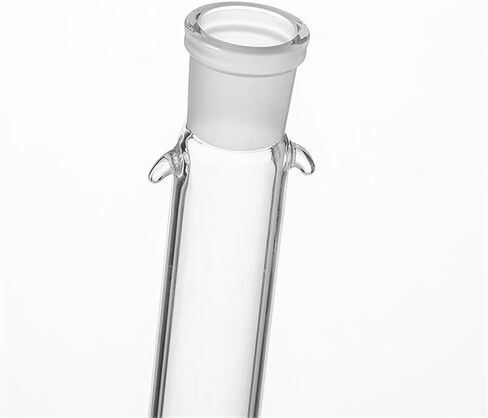 1PC Lab 24# Glass Sand Core Cormatography عمود قياسي و PTFE Piston 16 22 30 40*200 300 400mm (16x400mm- caliber24) in Saudi Arabia