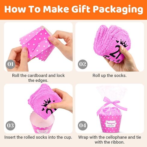 HAPPYPOP Birthday Gift Ideas for Women - Socks for 27 28 29 30 Year Olds Women Men in Kuwait