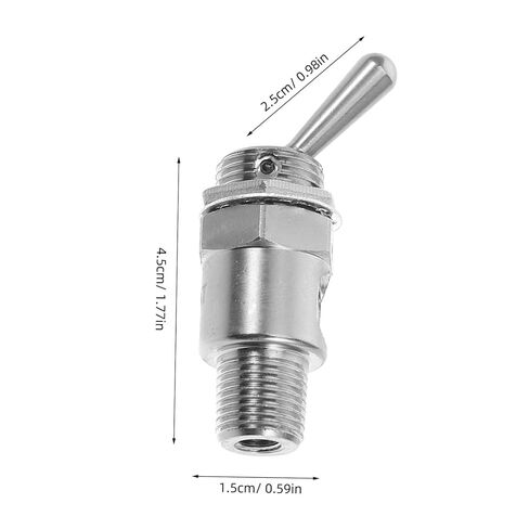 Pneumatic Switch Control Knob Mechanical Air Toggle Valve for Precise Pneumatic Design User Friendly Manual Operation for Air Systems in Kuwait
