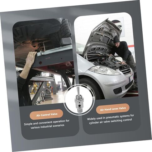 Pneumatic Switch Control Knob Mechanical Air Toggle Valve for Precise Pneumatic Design User Friendly Manual Operation for Air Systems in Kuwait