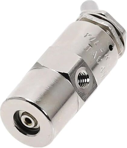 Exhaust valve 2 Position 5 Way Toggles Cylindrical Mechanical Air Pneumatic Valve switch w Fiittings TAC2-4V(No Fittings) in Saudi Arabia