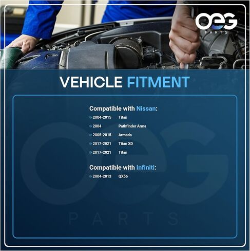 OEG Parts New Power Window Motor Front Left Compatible with Nissan Armada 2005-15 Pathfinder 2004, Titan 2004-2021, Compatible with Infiniti QX56 2004-13 80731-9FJ0A 80731-ZT01A 807319FJ0A 80731ZT01A in Saudi Arabia
