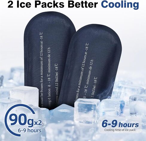 Apollo Walker الأنسولين المبرد سفر سفر أدوية مرض السكري مع عبوات الثلج وبطانة العزل in Kuwait