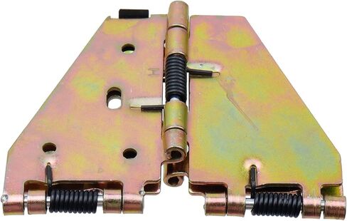 Coshar 2pcs 180 Folding Spring Hinges Heavy Duty Drop Leaf Table Hinge and Hardware Kits with Screws for Drop Leaf Table, Large in Saudi Arabia