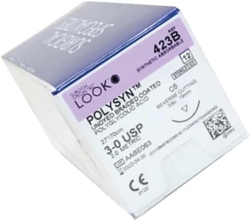 انظر x423b polysyn pga خيوط undyed c-6 3-0 27 12/bx in Saudi Arabia