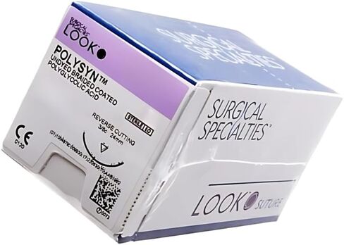 انظر 317B Polysyn Violet مضفر خيوط قابلة للامتصاص t مدبب 2/0 1/2 الدائرة 27 12/bx in Saudi Arabia