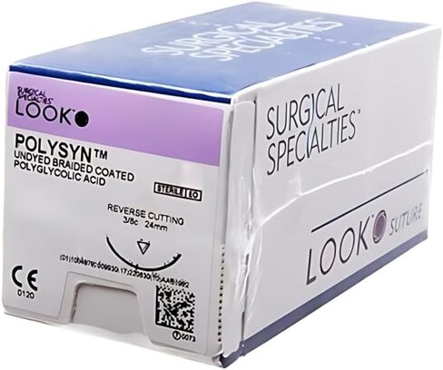 انظر 317B Polysyn Violet مضفر خيوط قابلة للامتصاص t مدبب 2/0 1/2 الدائرة 27 12/bx in Saudi Arabia