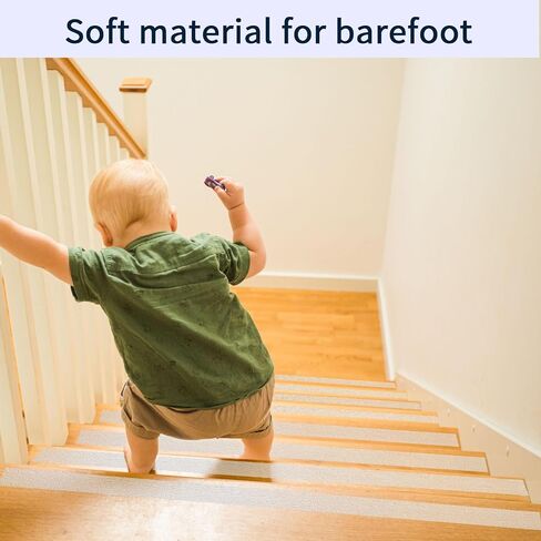 Clear Anti Slip Tape for Stairs & Bathtubs, 4" x50FT Non-Skid Transparent Grip Tape - Soft PVC Safety Traction for Bare Feet, Pool Decks, Boats, Shower Floors in Saudi Arabia