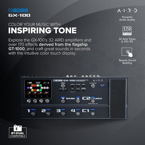 دواسة جيتار متعددة التأثيرات من بوس GX-100 in Kuwait