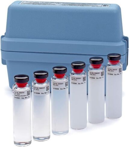 HACH 2659505 Stablcal® المعايير المعايير المعايرة ، 2100AN / An IS التعكر ، قوارير مختومة in Saudi Arabia