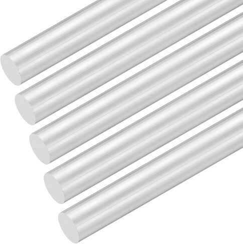 20-Pack Round Aluminum Rod, 6mm (1/4") Dia 100mm (4") Length 6061 Aluminum Round Rod Solid Lathe Bar Stock Metal Sticks for DIY Crafts Making/Industrial/Construction/Model in Kuwait