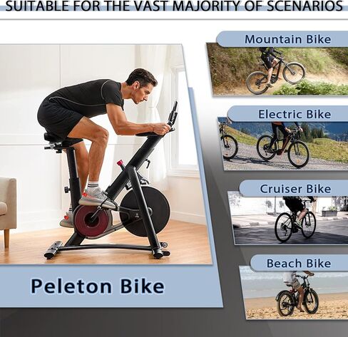 BUCKLOS Bike Seat for Comfort Men Women Wide Bicycle Seats Large Bike Saddle for Ebike Beach Cruiser Peloton Stationary Bike in Saudi Arabia