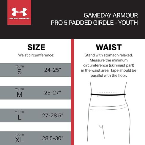 Under Armor Gameday Pro 5-Pad Football Pant Pant ، ضغط وحماية مريح للممارسة و Game Day ، Youth Boy's in Saudi Arabia