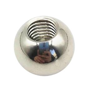 1Pcs Drilling Balls Female Thread Blind Hole Smooth Ball Bead M3-4 Thread Metric Stainless Steel Ø5 6 7 8 9 10~50mm(12mmxM4) in Kuwait