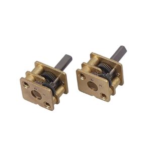 Pangyoo-Speed Reducers 2pcs N20 Reduction Gearbox, 8mm D Type Shaft Motor Parts, All Metal Gear Reducer for N20 Geared Motor in Saudi Arabia