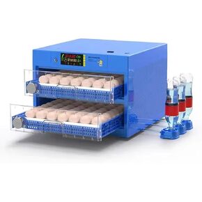 128 حاضنة بيضة مع تحول البيض التلقائي ، حاضنة الفقس البيض مع حاضنات الغرض من المختبر مع التحكم في درجة الحرارة لطيور البط (128 بيضة) in Kuwait