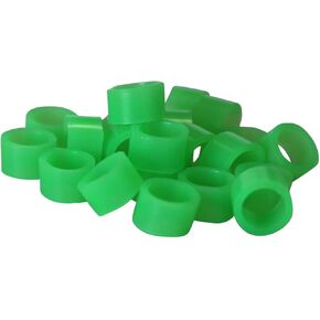 Silicone Color Code Rings, Easy Clean 100pcs Dental Color Code Rings Strong Toughness for Distinguish Dental Instruments (Orange) in Kuwait