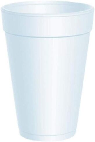 3950957 Pt# 16J16 Cup Drinking 16Oz Styrofoam Disposable 1000/Ca Made by Dart Container, Inc. in Saudi Arabia