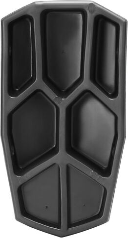 VEVOR Boat Fenders, 2 Packs 8.6" x 16" Marine EVA Boat Dock Fender Bumpers, Features Ropes, Cord Locks and Storage Bag, Inflation-Free Boat Bumpers for Docking, Class A/Class 1/Part Class 2, Black in Saudi Arabia