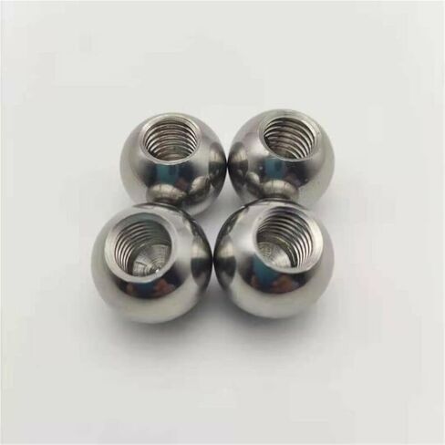 1Pcs Drilling Balls Female Thread Blind Hole Smooth Ball Bead M3-4 Thread Metric Stainless Steel Ø5 6 7 8 9 10~50mm(12mmxM4) in Kuwait