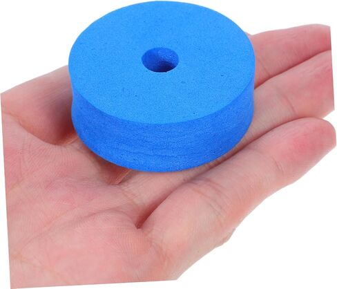 TOYANDONA 12pcs Felt Pad Cymbal Felt Washer Drum Felt Replacement Round Cymbal Washer 40mm Cymbal Felt Round Cymbal Pad Cymbal Felts Circle Cymbal Felt Cymbal Felt Repair Parts Blue in Saudi Arabia