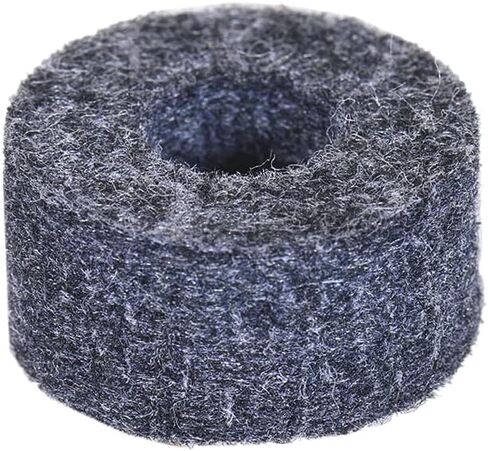 Liebewh 12 Gray Love Washers for Hi Hat Brooce Cymbals ، حماية الأسطوانة 25 مم OD 10mm معرف يمنع أضرار المعادن بالشكل المستدير in Kuwait