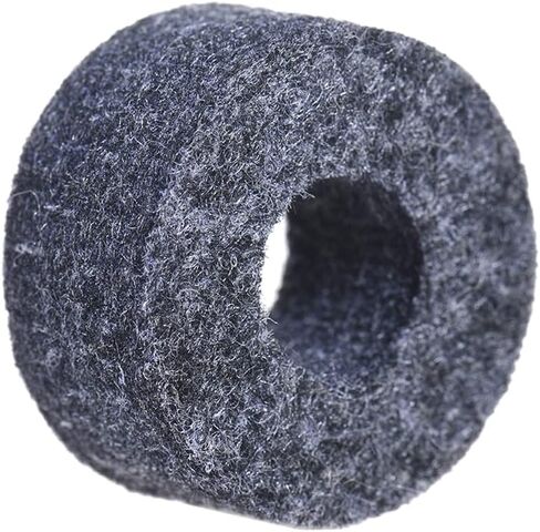 Liebewh 12 Gray Love Washers for Hi Hat Brooce Cymbals ، حماية الأسطوانة 25 مم OD 10mm معرف يمنع أضرار المعادن بالشكل المستدير in Kuwait